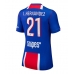 Paris Saint-Germain Lucas Hernandez #21 Hemma matchtröja Dam 2026-27 Kortärmad Billigt Paris Saint-Germain Lucas Hernandez #21 Hemma matchtröja Dam 2026-27 Kortärmad Billigt